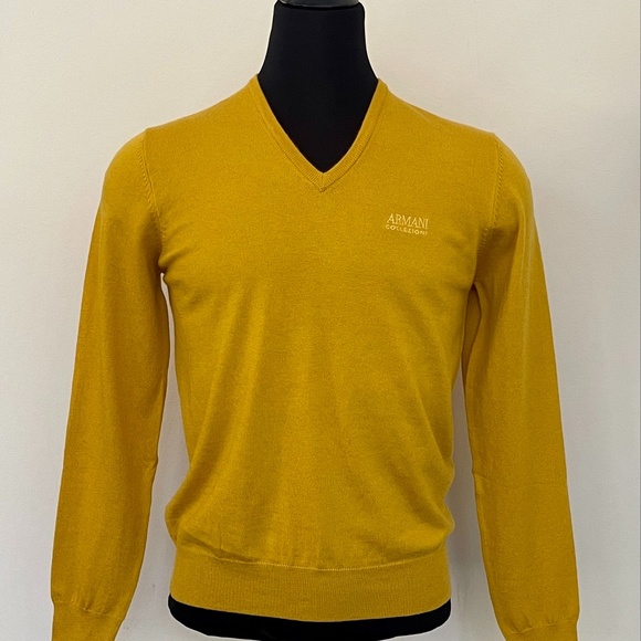 New Armani Collezioni Wool Sweater Pullover - Picture 6 of 6